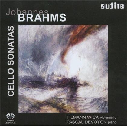Wick/Devoyon & Johannes Brahms (1833-1897) - Cellosonaten 1 & 2 (SACD)