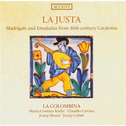 La Colombina & Diverse Spanien - Justa: Ensaladas+Madrigali