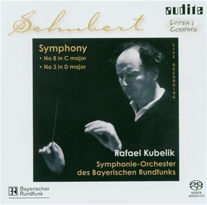 Franz Schubert (1797-1828) & Rafael Kubelik - Symphonie Nr. 3 & 8 (SACD)