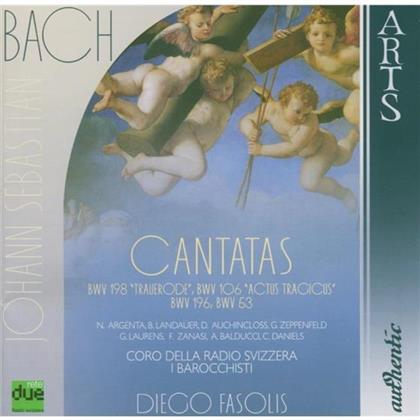 Coro Rtsi & Johann Sebastian Bach (1685-1750) - Trauerode/Actus Tragicus