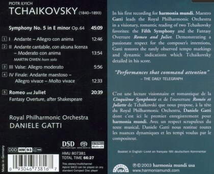 --- & Peter Iljitsch Tschaikowsky (1840-1893) - Sinfonie Nr 5 (SACD)