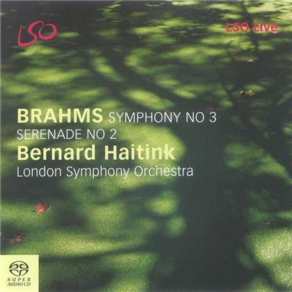 --- & Johannes Brahms (1833-1897) - Sinfonie Nr 3/Serenade Nr 2 (SACD)