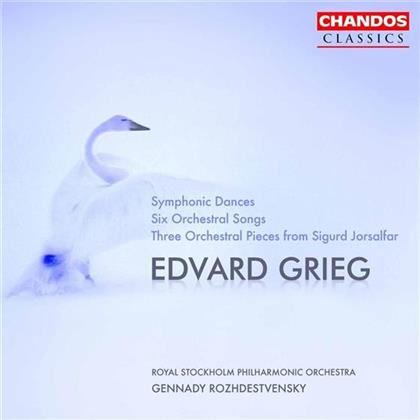 Solveig Kringelborn & Edvard Grieg (1843-1907) - Symph Dances/Six Orch Songs