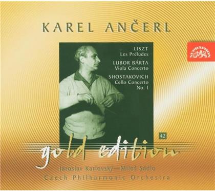 Karlovsky/Sadlo & Liszt/Barta/Schostak - Preludes/Violakonz/Cellokonz 1