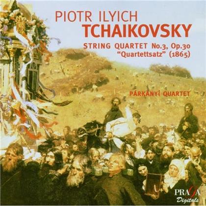 Parkanyi Quartet & Peter Iljitsch Tschaikowsky (1840-1893) - Streichuartette (SACD)