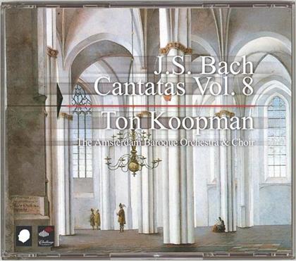 Koopman Ton / Amsterdam Baroque & Johann Sebastian Bach (1685-1750) - Kantaten Vol.08 (3 CDs)