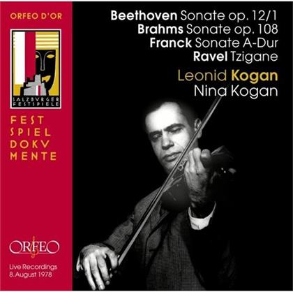 Leonid Kogan & Beethoven/Brahms - Sonaten Viol/Klavier