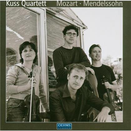 Kuss Quartet & Mozart/Mendelssohn - Streiq Kv80&546/Op80&81