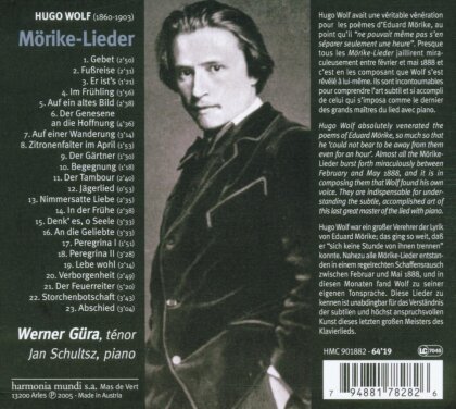 Güra/Schultsz & Wolf - Mörike-Lieder