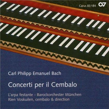 Voskuilen & Carl Philipp Emanuel Bach (1714-1788) - Concerti Per Cembalo