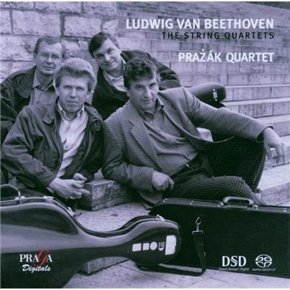 Prazak Quartet & Ludwig van Beethoven (1770-1827) - Sämtiche Streichquartette (7 Hybrid SACDs)