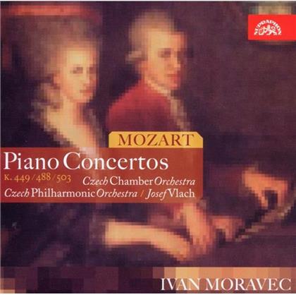 Ivan Moravec & Wolfgang Amadeus Mozart (1756-1791) - Klavkonz K449+488+503