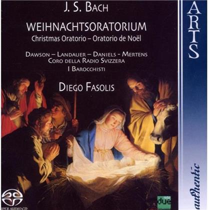 Fasolis Diego / Dawson /Daniels/Mertens & Johann Sebastian Bach (1685-1750) - Weihnachtsoratorium (SACD)