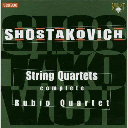 Rubio Quartet & Dimitri Schostakowitsch (1906-1975) - Streichquartette Komplett