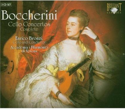 Enrico Bronzi & Luigi Boccherini (1743-1805) - Cellokonzerte