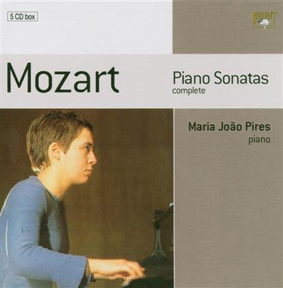 Maria Joao Pires & Wolfgang Amadeus Mozart (1756-1791) - Klaviersonaten Komplett