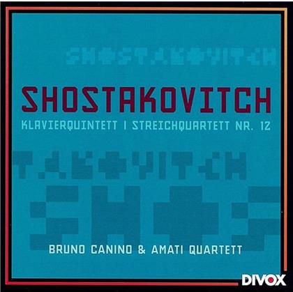 Dimitri Schostakowitsch (1906-1975), Bruno Canino & Amati Quartett - Klavquint Op57/Streichquart 12