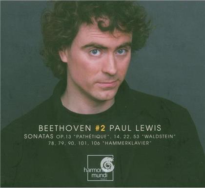 Paul Lewis (*1943) & Ludwig van Beethoven (1770-1827) - Sonaten 2(8-11/24/25/27-29) (3 CDs)