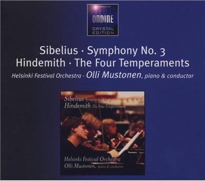 Olli Mustonen (*1967) & Sibelius/Hindemith - Sinf Nr 3/4 Temperamente