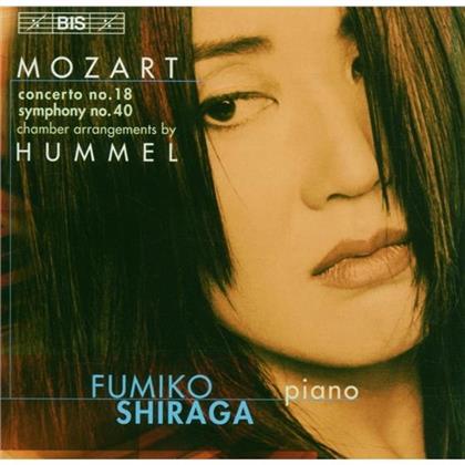 Shiraga/Wiese/Cleme/ & Wolfgang Amadeus Mozart (1756-1791) - Klavkonz 18/Sinf 40 (Arr.Hummel)