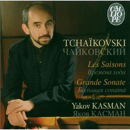 Yakov Kasman & Peter Iljitsch Tschaikowsky (1840-1893) - Sonate Op.37A/Seasons