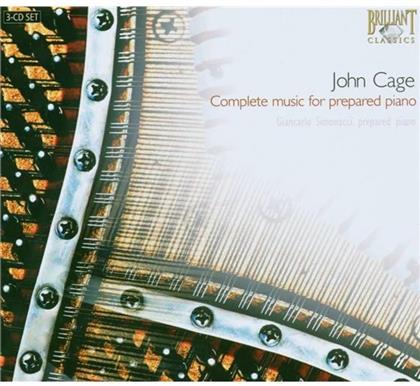 Giancarlo Simonacci & Cage - Sämtliche Klavierwerke (3 CDs)