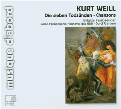 Fassbaender Brigitte/Garben & Kurt Weill (1900-1950) - Sieben Totsünden/Chansons