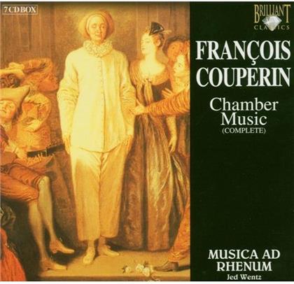 Musica Ad Rhenum & François Couperin Le Grand (1668-1733) - Kammermusik Komplett (7 CDs)