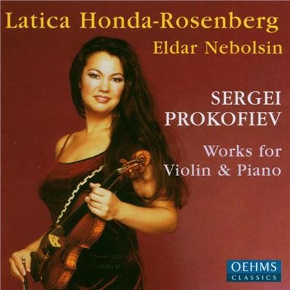Honda-Rosenberg & Serge Prokofieff (1891-1953) - Werke F.Violine+Klavier