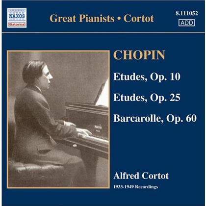 Alfred Cortot & Frédéric Chopin (1810-1849) - Etudes