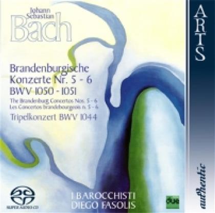 Johann Sebastian Bach (1685-1750) - Brandenburgische Konzerte 5-6 / Tipelkonzert (Hybrid SACD)