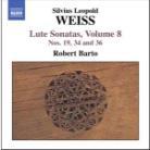 Silvius Leopold Weiss (1686-1750) & Robert Barto - Lautensonaten Vol. 8