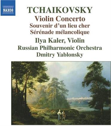 Ilya Kaler & Peter Iljitsch Tschaikowsky (1840-1893) - Violinkonz/Souvenir D'un Lieu