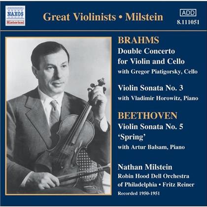 Milstein Nathan / Piatigorski & Johannes Brahms (1833-1897) - Doppelkonzert