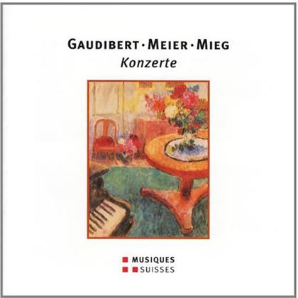 Schneider/Renggli/Ua & Meier/Gaudibert/Mieg - Hornk/Albumblätter/Konz 2 Klav