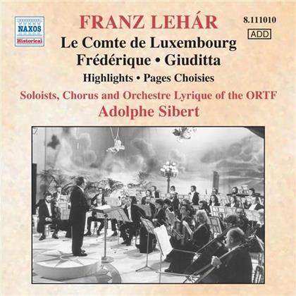 Franz Lehar (1870-1948) - Zarewitsch/Giuditta/Graf Luxem