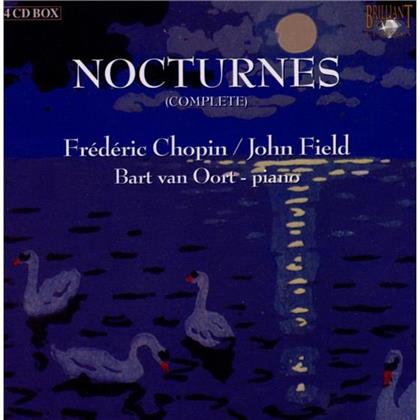 Bart van Oort & Chopin/Field - Nocturnes (4 CDs)