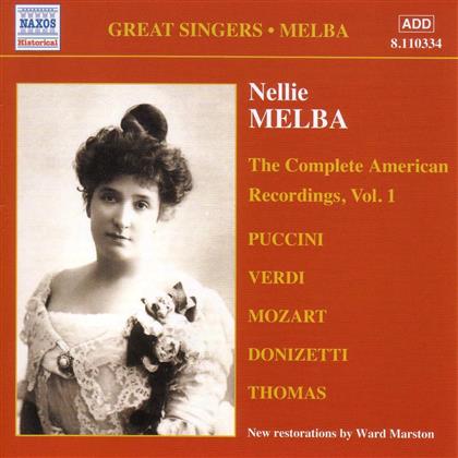 Nellie Melba & Diverse Gesang - American Rec. Vol 1