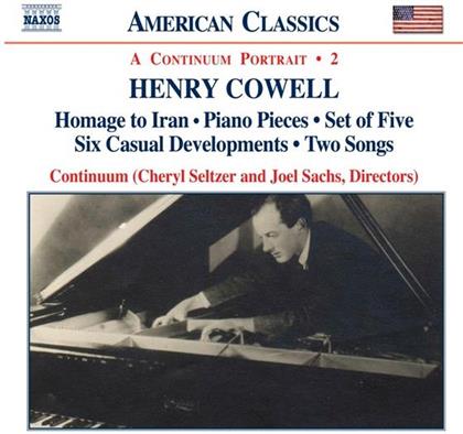 Seltzer Cheryl/Ua & Cowell - Homage To Iran/Set Of Five/Ua