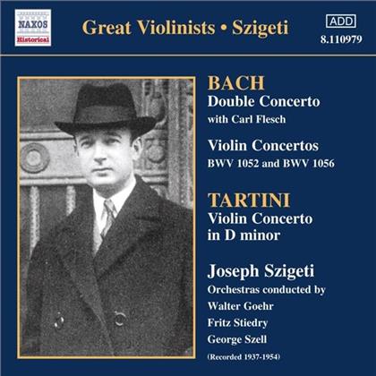 Szigeti & Bach/Tartini - Violinkonzerte
