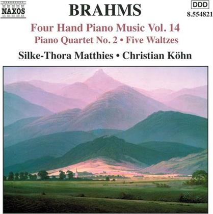 Kohn/Matthies & Johannes Brahms (1833-1897) - Klav.Musik 4-H. 14
