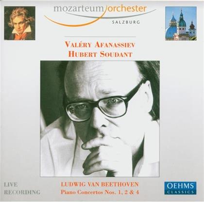 Valery Afanassiev & Ludwig van Beethoven (1770-1827) - Klavkonz Nr 1+2+4 (2 CDs)