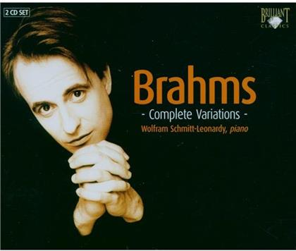 Wolfram Schmitt-Leonardy & Johannes Brahms (1833-1897) - Klaviervar. Komplett