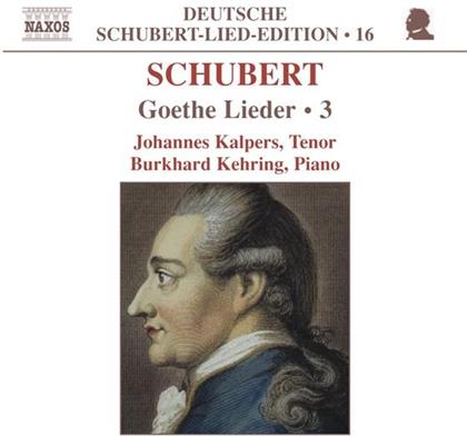 Kalpers/Kehring & Franz Schubert (1797-1828) - Goethe-Lieder 3