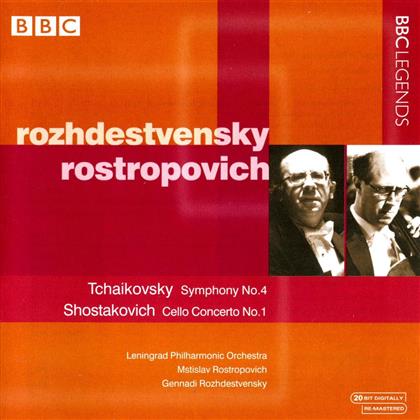 Mstislav Rostropovitsch & Schostakowitsch/Tsch - Cellokonz 1/Symph 4