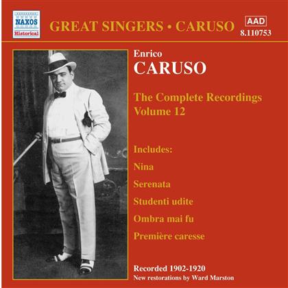 Enrico Caruso & Diverse Gesang - Complete Rec.Vol.12