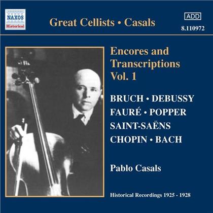 Pablo Casals (1876 - 1973) & Diverse Cello - Encores&Transcript.1