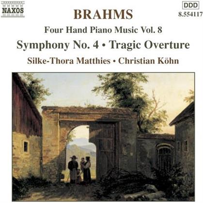 Matthies/Köhn & Johannes Brahms (1833-1897) - Klavierst 4-Händig 8