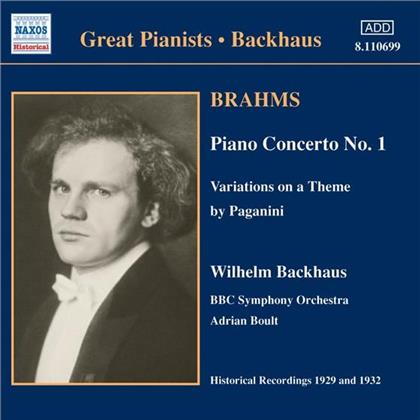 Wilhelm Backhaus & Johannes Brahms (1833-1897) - Klavierkonzert Nr.1