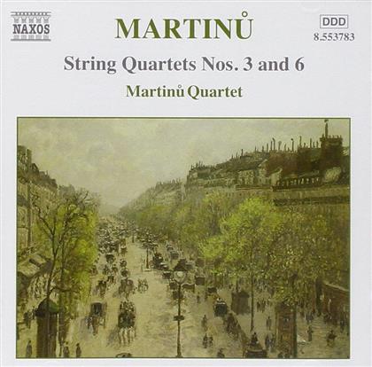 --- & Martinu - Streichquartette 2